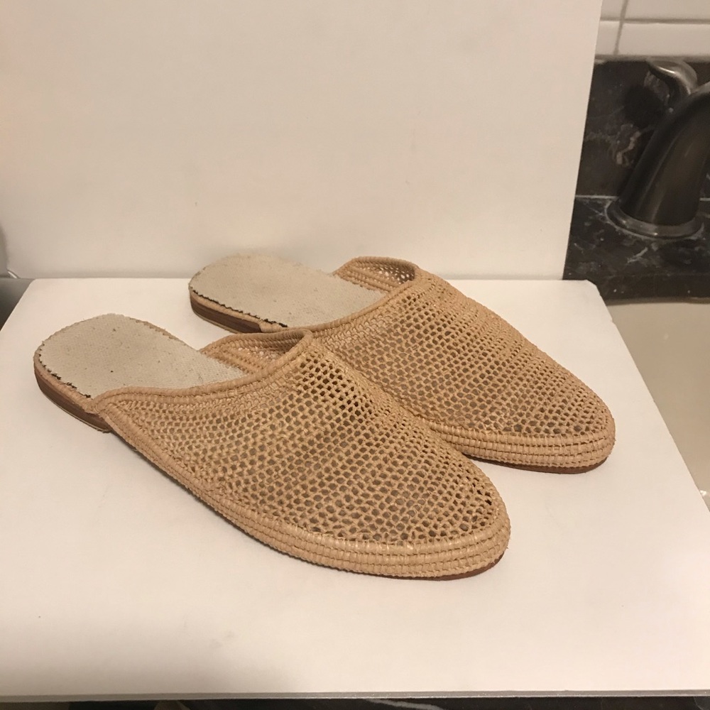Handmade crochet sandals